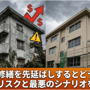 大規模修繕を先延ばしするとどうなる？放置リスクと最悪のシナリオを解説